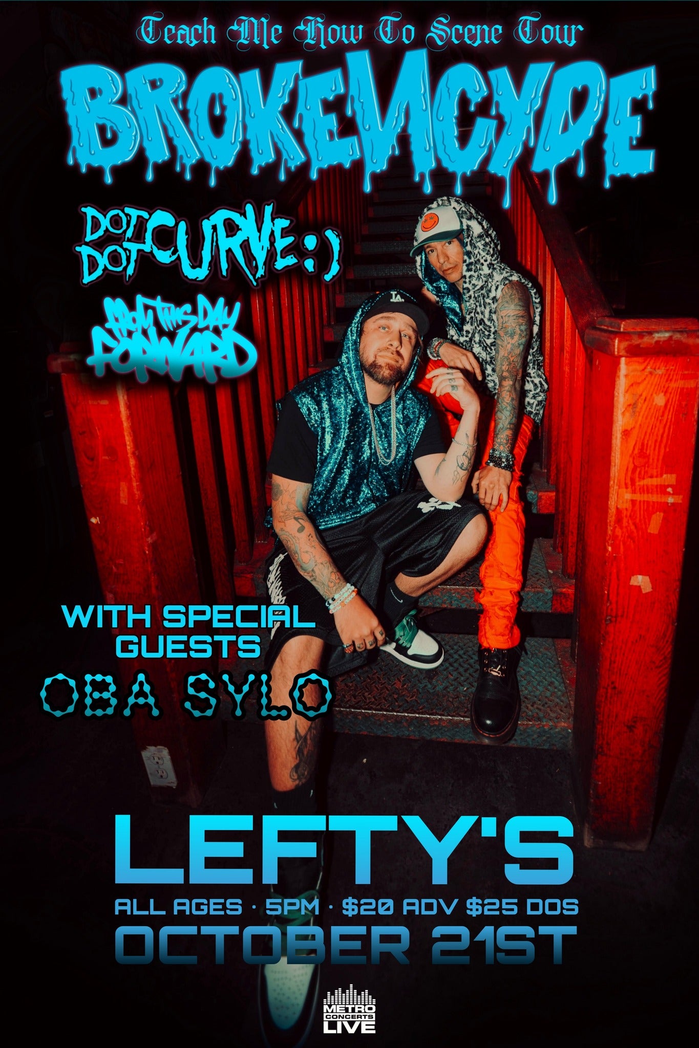10/21 Des Moines IA Teach Me How To Scene Tour