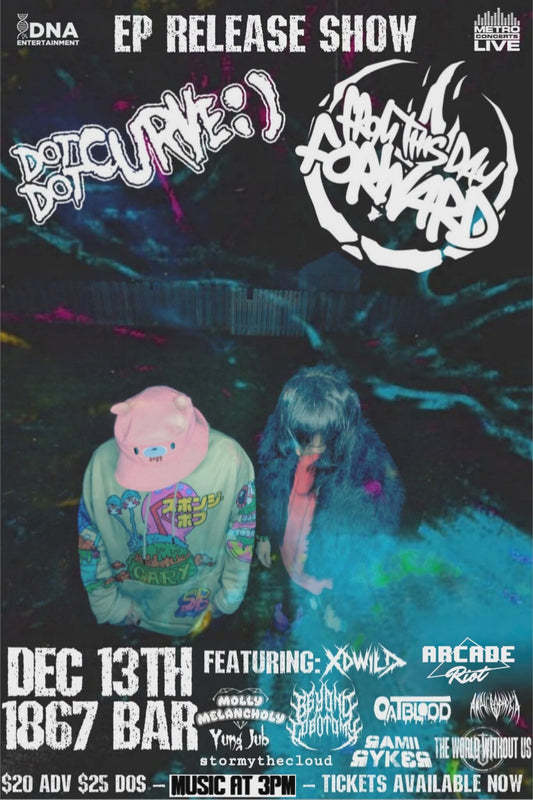 12/13 Lincoln NE Dot Dot Curve and FTDF EP Release Show