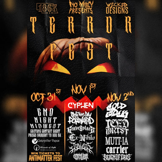 11/01 - Lincoln NE - Terror Fest *WILL CALL ONLY*