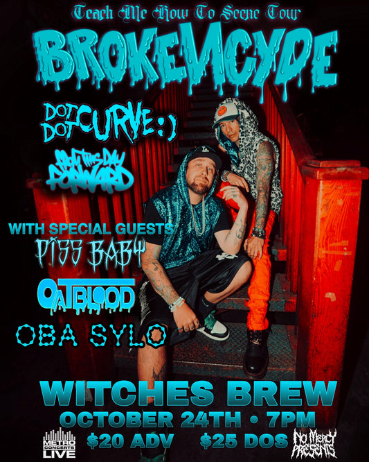 10/24 Lincoln NE Teach Me How To Scene Tour